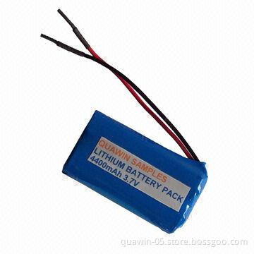7.4V/2600mAh Rechargeable Lithium-ion Batteries for Sale, 18650 Battery Pack